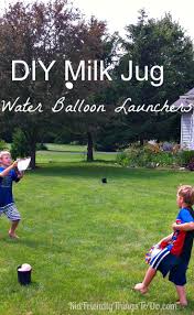 Maybe you would like to learn more about one of these? Diy Milk Jug Water Balloon Toss Awesome Outdoor Summer Game Kidfriendlythingstodo Com