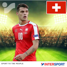 Auch mit shaqiri kam die schweiz an einem grossen turnier nicht über die achtelfinals hinaus. Intersport Egypt We Support Switzerland Intersport Schweiz Top Players Xherdan Shaqiri Stock City Granit Xhaka Arsenal Stephan Lichtsteiner Juve Ricardo Rodriguez Ac Milan Manuel Akanji Dortmund Yann Sommer Monchengladbach Coach Vladimir
