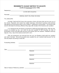 Pdffiller.com has been visited by 1m+ users in the past month Free 14 Examples Of 30 Day Notice In Pdf Doc Examples