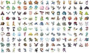 pokemon go evolution chart of all generations complete list