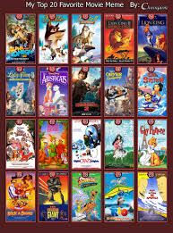 While not all of its titles are available to download, plenty of good. My Top 20 Fav Animated Movies By Chidori1334 On Deviantart