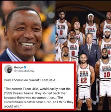 Isiah Thomas simply isn't a fan of Jordan