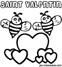 En algérie la fête est devenue très populaire et ce jour la dès 10 heures du matin on ne trouve plus de fleurs chez les fleuristes. Coloriage D Amour St Valentin