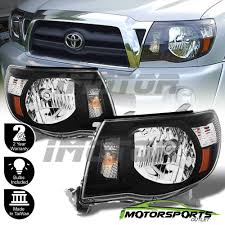 Best quality toyota tundra headlights norton secured lifetime warranty fast shipping easy returns amazing low price. For 2005 2011 Toyota Tacoma Trd Style Black Headlights 2006 2007 2008 2009 2010 Toyota Tacoma Tacoma Trd Tacoma Headlights