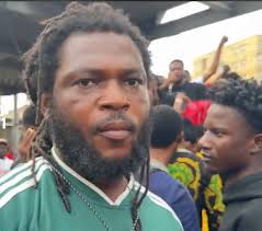 We have plenty of rice. We are not complaining of hunger, we want our  lands. I have lost over GH¢1.2 million... What do we need rice for?" One of  the affected market