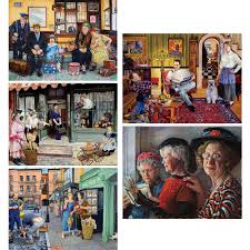 Millions of free jigsaw puzzles created by a large community. Set Of 5 Susan Brabeau 300 Large Piece Jigsaw Puzzles Spilsbury