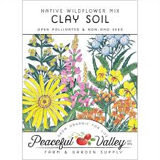 Check spelling or type a new query. Clay Soil Loving Native Wildflower Mix Pack Grow Organic