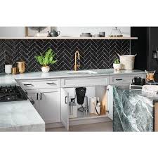 Maybe you would like to learn more about one of these? Moen Align Kitchen Faucet One Handle Pulldown Brushed Gold Lowe S Canada