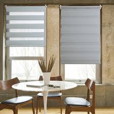 Store Jour Nuit Enrouleur Gris Clair Sans Percer Ni Visser Home Decor Apartment Living Room Zebra Blinds
