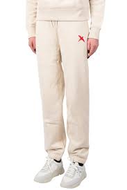 Beige Bee Bird Sweatpants