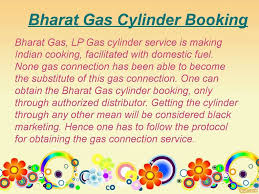 Bharat Gas Cylinder Booking Gas Cylinder Booking
