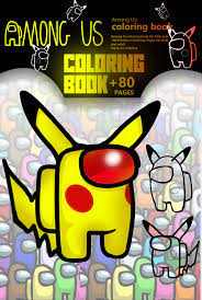 Pin On Among Us Coloring Book Pages Gift For Sell