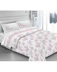 Sacco copripiumino matrimoniale 260x 260 : Parure Copripiumino Made In Italy 100 Cotone Fantasia Cloe Rosa