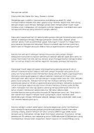 Ia bukan sahaja berlaku dalam kalangan generasi muda dan remaja. Doc Remaja Dan Akhlak Muhd Shukri Academia Edu