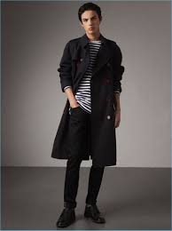 Women's trench coat in nubuck with perforated inserts. Burberry Men S Trench Coats Fall Winter 2017