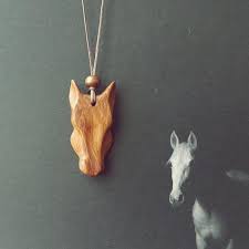 Wooden Horse Pendant Wood Animal Necklace Minimal Nordic Etsy In 2020 Wood Necklace Wood Animal Wood Jewellery