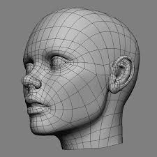 1000 Images About 3d Wireframe Characters On Pinterest Wireframe Modeling And Learn How To Face Topology Maya Modeling Topology