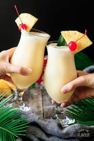 Non Alcoholic Pina Colada Recipe Tropical Cocktail Recipes Tropical Drink Colada