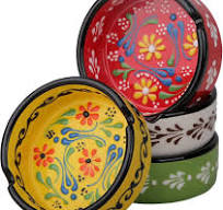 Amazon.com: Ashtray Set for Indoor Outdoor Use Cigarette Ash ...