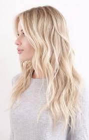 If you add light purple at the tips the final effect will be incredible. Best Hairstyles For Blonde Hair Folade