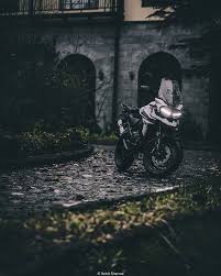Triumph Tiger Regran Ed From Man Made Machines It S So Peaceful When The Image You Had In Your Mind Comes To Reali Triumph Tiger Triumph Triumph Tiger 800