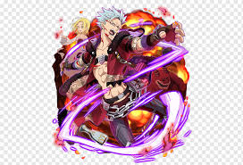 Installation of this wallpaper new tab extension brings you more colors to your every day. The Seven Deadly Sins Meliodas Manga Escanor Purple Computer Wallpaper Fictional Character Png Pngwing
