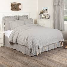 Free delivery and returns on ebay plus items for plus members. Farmhouse Ticking Gray Duvet Cover King Piper Classics