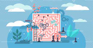 Problem Solving Vector Illustration Vector Illustration Problem Solving Illustration