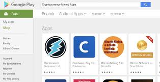 Server mining application will allow you to feel the process of mining and control it right in your smartphone! Google Still Hosts Cryptocurrency Mining Apps In Play Store Despite Ban According To Reports