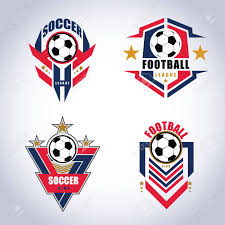 Get ideas and start planning your perfect football logo today! Soccer Football Badge Logo Design Templates Sport Team Identity Vector Illustrations Isolated On Blue Background Lizenzfrei Nutzbare Vektorgrafiken Clip Arts Illustrationen Image 120477427
