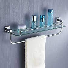 Buy glass bathroom shelfs and get the best deals at the lowest prices on ebay! Robot Check Stainless Steel Bathroom Accessories Glass Bathroom Shelves Bathroom Flower Decor