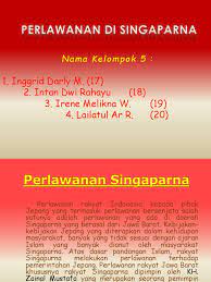 Sebab perlawanan adalah adanya perintah upacara seikerei (penghormatan kepada kaisar jepang dengan cara membungkuk ke arah matahari terbit) dan penderitaan akibat kesewenangan jepang. Kelompok 5 Pptx Diunggah Oleh Irene