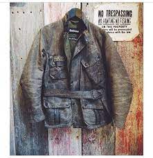 Barbour Deusemporium Leather Jacket Style Vintage Leather Jacket Barbour Jacket