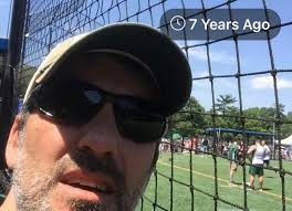 Me at New Englands in 2017, and me at New Englands in 2024. Time flies when  you're having fun!