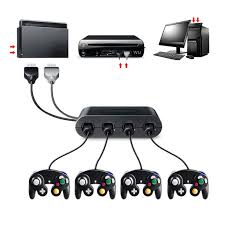 For instance, the nintendo switch pro controller costs £55/$60. Switch Gamecube Controller Adapter Super Smash Bros Gamecube Adapter For Nintendo Switch Wii U And Pc Usb With 4 Ports Walmart Com Walmart Com