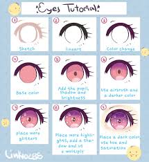 How to draw anime eyes/cute anime eyes drawing step by step/(1). Pin By Key Azlan On Digital Art Tutorials Anime Art Tutorial Anime Eyes Digital Art Beginner