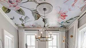 Diy projects » create and decorate » diy & crafts » 11 diy wall mural ideas you can paint in a day. Best Ceiling Wallpaper Ideas And How To Add Them To Your Home Motherly