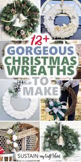 Große auswahl an christmas garland. Easy Upcycled Coastal Christmas Wreath 12 Wreath Ideas Sustain My Craft Habit