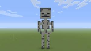 Pixel art refers to a player using blocks to make certain figures from real life or in minecraft. Minecraft Pixel Art Minecraft Skeleton Youtube