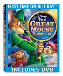The Great Mouse Detective Blu Ray Dvd The Great Mouse Detective Detective Kids Novels