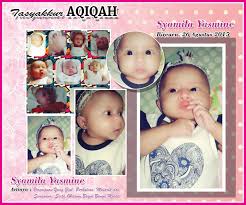 Maybe you would like to learn more about one of these? Koleksi Foto Kolase Anak Aqiqah Abad29studio