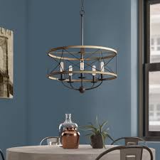 Williston Forge Edmonds 5 Light Candle Style Drum Chandelier Reviews Wayfair
