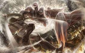 Shingeki No Kyojin Colossaltitan And Eren Jaeger Attack On Titan Eren Jaeger Titans