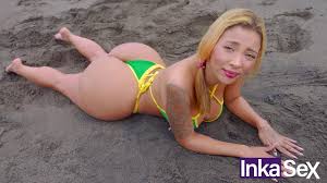 Vitoria Beatriz mega culona Brasilera es pillada en las playas de ...