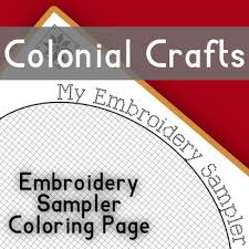 Rose coloring pages coloring pages for kids coloring books coloring sheets flower line drawings pencil art drawings rose outline drawing embroidery patterns hand embroidery. Colonial Pioneer Crafts Embroidery Sampler Coloring Page By Stitchy Lit