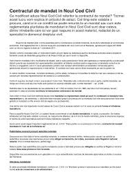 1777 din cod locaţiunea este contractul prin care o parte, numită locator, se obligă să asigure celeilalte părţi, numite locatar, folosinţa unui bun pentru o anumită perioadă, în schimbul unui preţ, denumit chirie. Crestinism Dulap Cereale Contractul De Mandat Noul Cod Civil Macrodesign Ro