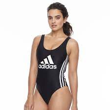 Women S Adidas Core Solid Logo One Piece Swimsuit Adidas Swimsuit Adidas Women One Piece Swimsuit