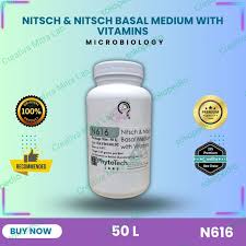Nitsch Nitsch Basal Medium With Vitamins 50 Liter