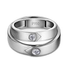 Platinum Rings For Couples With Single Diamonds Jl Pt 589 Rings For Men Platinum Diamond Rings Platinum Ring
