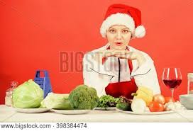 We keep it convenient to deliverspecial ceremony they'll always remember. Woman Chef Santa Hat Image Photo Free Trial Bigstock